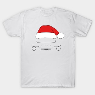 Hillman Imp classic car Christmas hat edition black T-Shirt